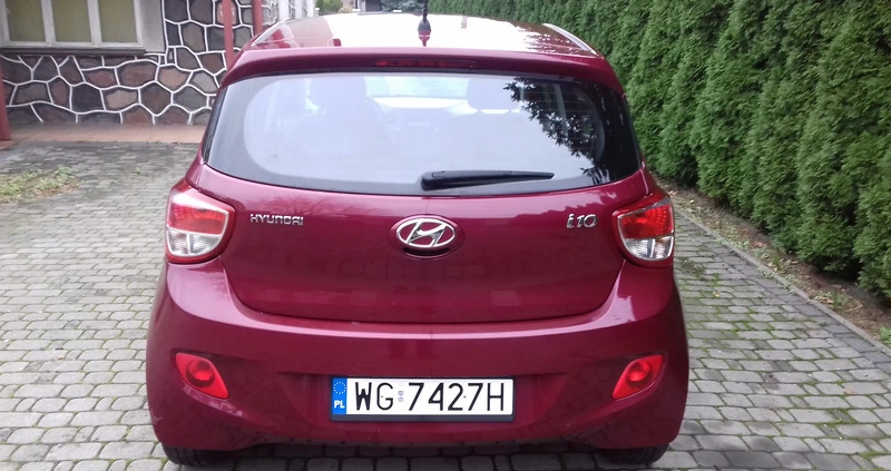 Hyundai i10 cena 26800 przebieg: 108000, rok produkcji 2014 z Garwolin małe 56